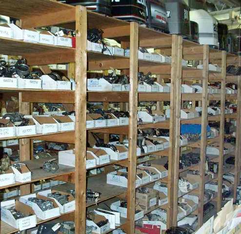 Thousands of new parts in stock, ready to ship